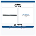 Sargent 68-4690 12-53-56 F Narrow Rail Assembly