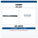 Sargent 68-4942 12-55-57 Rail Assembly - F-wide