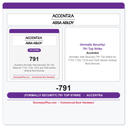 Accentra (formally Yale Security) 791 Top Strike for 7110, 7120, 7210 and 7220 Series Vertical Rod Devices