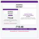 Accentra (formally Yale Security) 715-48 Cylinder Dogging Kit (Less Cylinder) for 7000 Series