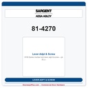 Sargent 81-4270 Lever Adpt & Screw pk (E,L)