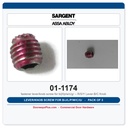 Sargent 01-1174 Lever/Knob Screw for B/J/L/P/W/C/G/ R/S/Y Lever-B/C Knob - Pack of 3