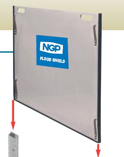 NGP National Guard Products FS22 Door Flood Shield – 22" Flood Protection