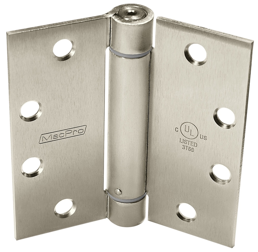 McKinney MPS60 4-1/2x4 MacPro Adjustable Spring Hinge | Standard Weight Single Acting Full Mortise
