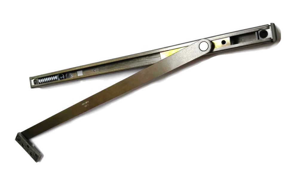 ABH 1023 Concealed Overhead Stop | 36" Door | US32D Satin Stainless | Heavy Duty