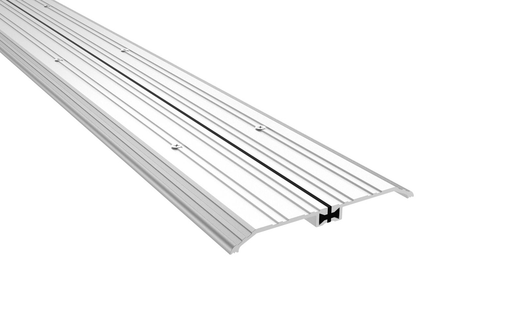 Pemko 253X3AFG 6-1/8" Thermal Barrier Saddle Threshold, 1/2" High – Mill Aluminum