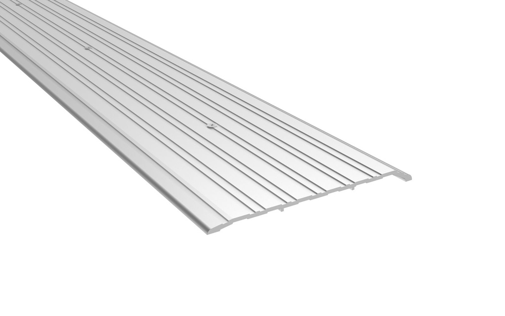 Pemko 2727A 7" Offset Saddle Threshold, 1/4"–1/2" High – Mill Aluminum