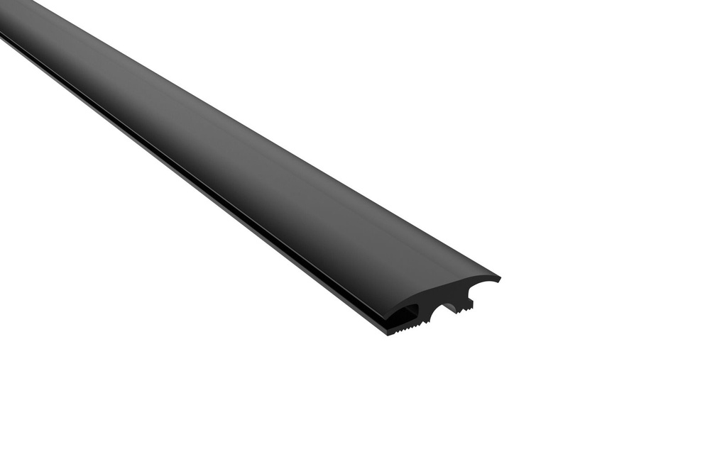 Pemko EV2325BL Eco-V Hospitality Threshold, Carpet to Tile, Black