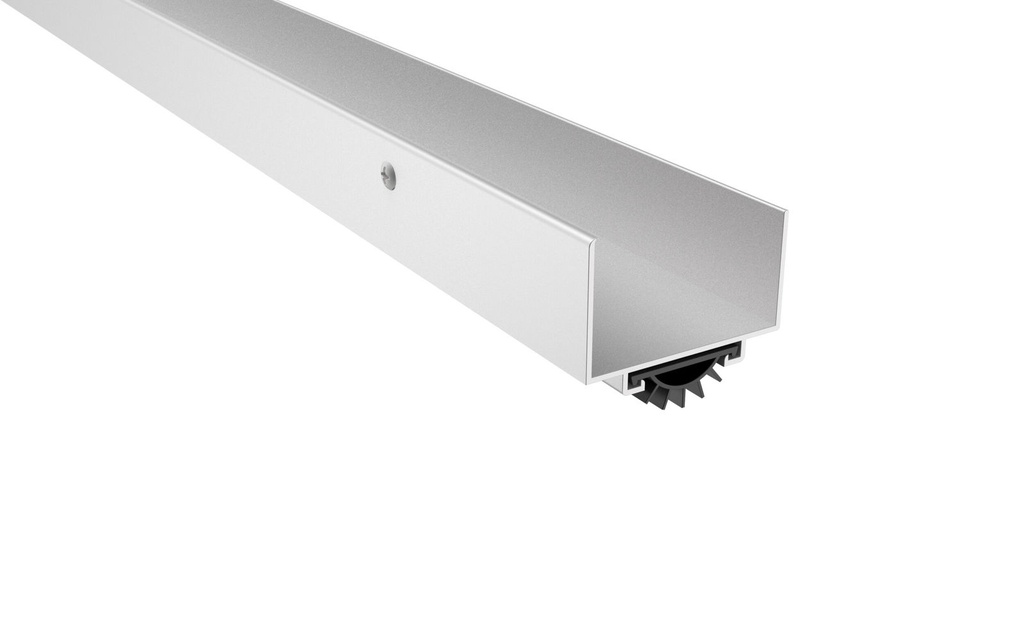 Pemko 217AV Door Shoe – Mill Aluminum, Vinyl Seal | 1-3/4" Doors