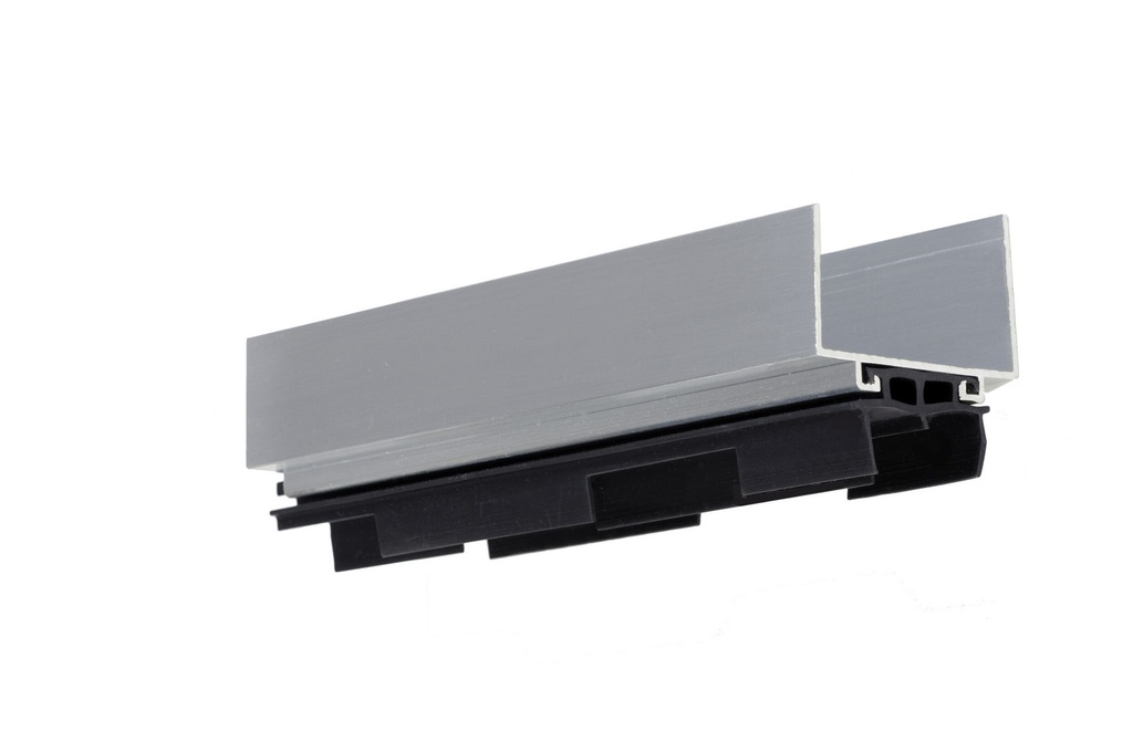 Pemko 2173AV Door Shoe – Mill Aluminum, Vinyl Seal, Fire & Smoke Rated