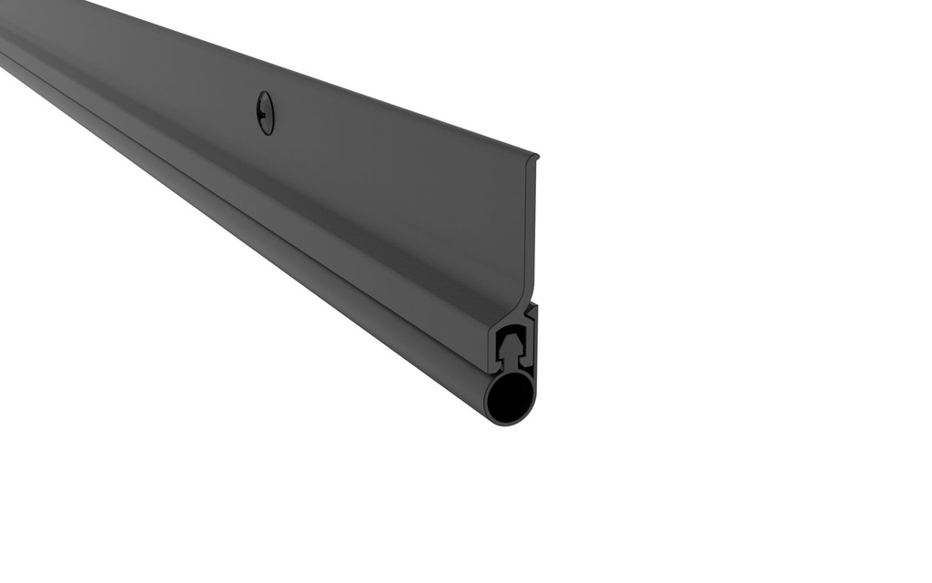 Pemko 303BSPS Silicone Perimeter Door Seal Kit — Black Suede Powder Coat, 3'0 x 7'0