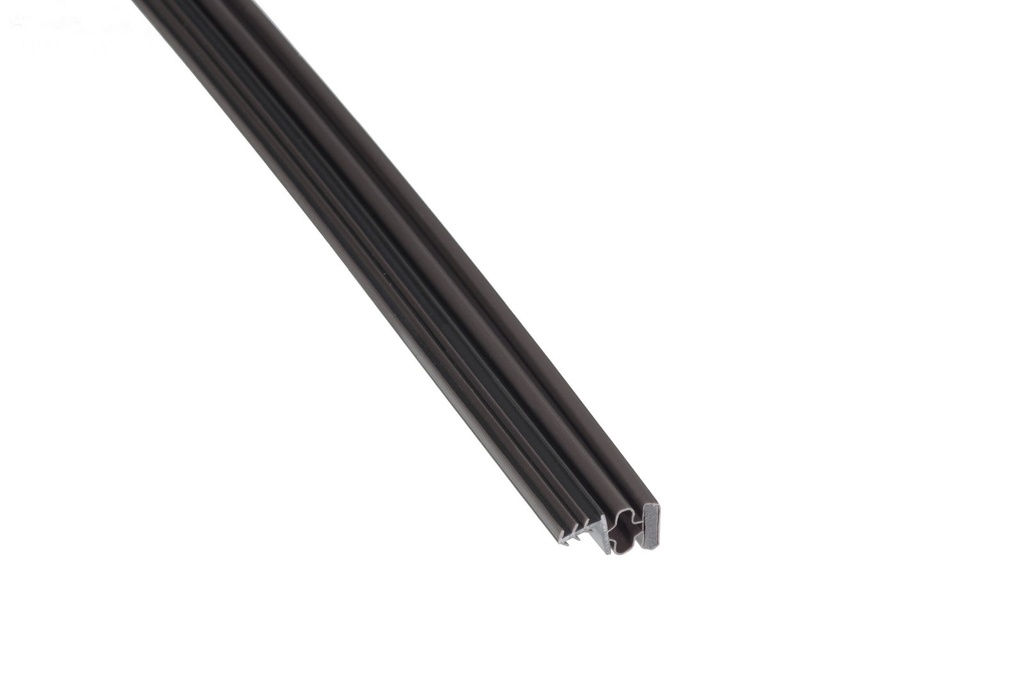 Pemko MAG349D Magnetic Kerf-In Weatherstrip, Dark Brown, 85 Inch