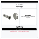 Rockwood 18BFB Bottom Fire Bolt | UL Listed 3-Hour Fire Rated