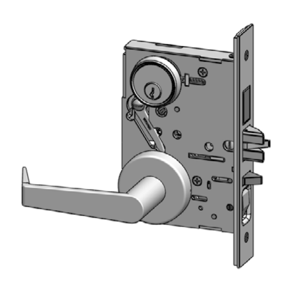 PDQ MR139 PJSJ Grade 1 Mortise Lockset – Storeroom, US32D Satin Stainless
