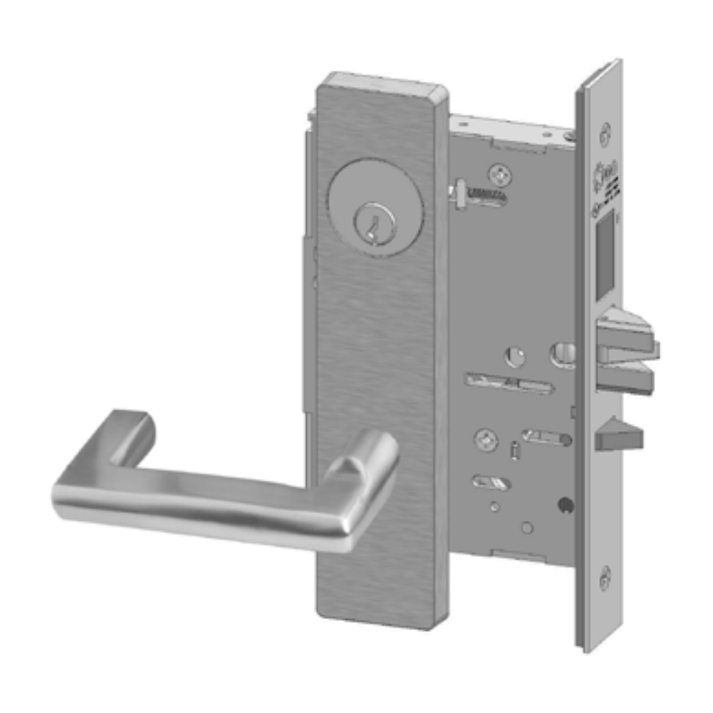 PDQ MR139 LJEJ Grade 1 Mortise Lockset – Storeroom, US32D Satin Stainless