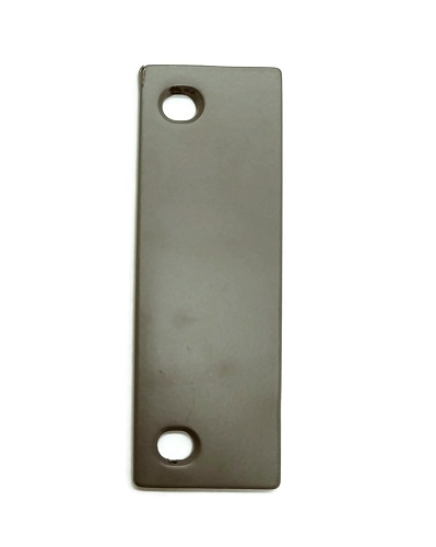 Rockwood DHF5S Door Hinge Filler Plate, Square, 5" x 1-3/4", Steel