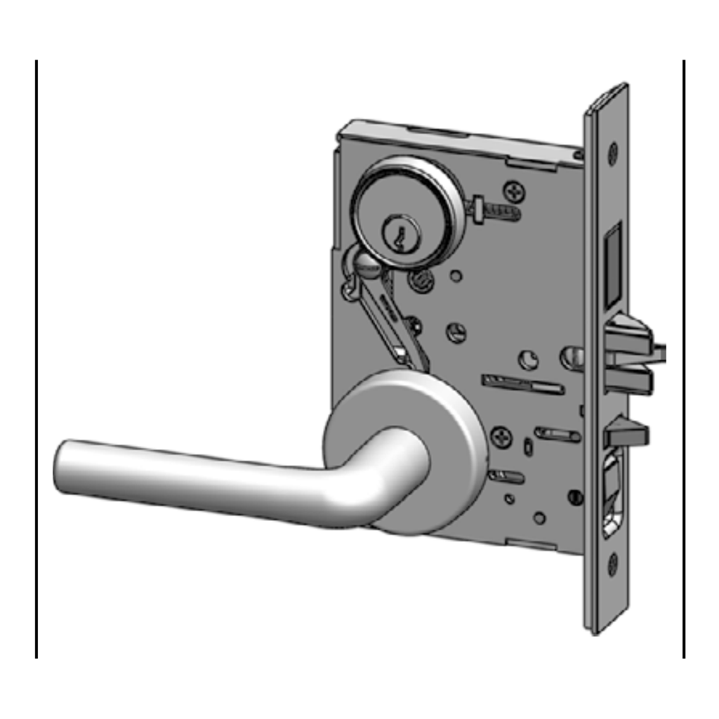 PDQ MR157 CJSJ Grade 1 Intruder Deadbolt Mortise Lockset, ANSI F34, US32D Satin Stainless