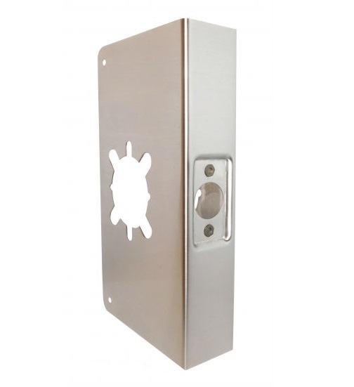 Don-Jo 12-2-CW Stainless Steel Door Wrap-Around Reinforcer Plate