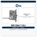 PDQ MR199A TJSJ Electrified Storeroom Mortise Lockset – Grade 1, US32D
