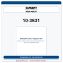 Sargent 10-3631 Standard LFIC Tailpiece for 10X Line Cylindrical Locks