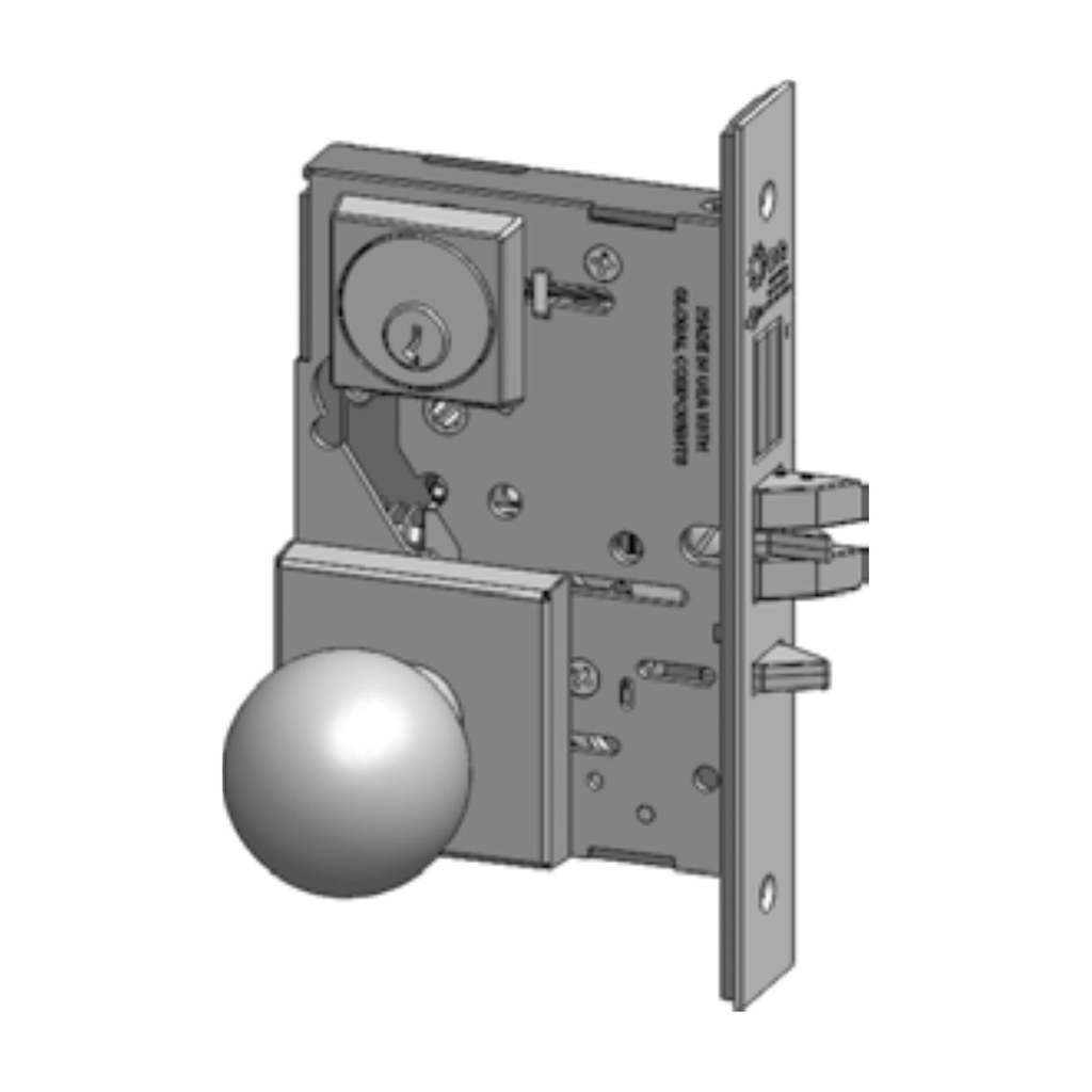 PDQ MR215 KJSJ Mortise Deadbolt | Grade 1 Single Cylinder Dummy Trim US32D Satin Stainless