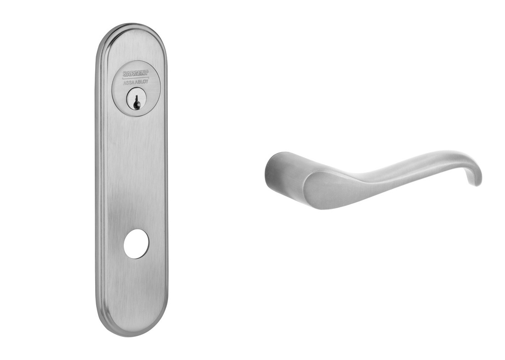 Sargent 8204 TEY Trim Storeroom or Closet Mortise Lockset | LA Keyway, Grade 1 Commercial