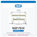 NGP National Guard FS10 Door Flood Shield – 10" Height