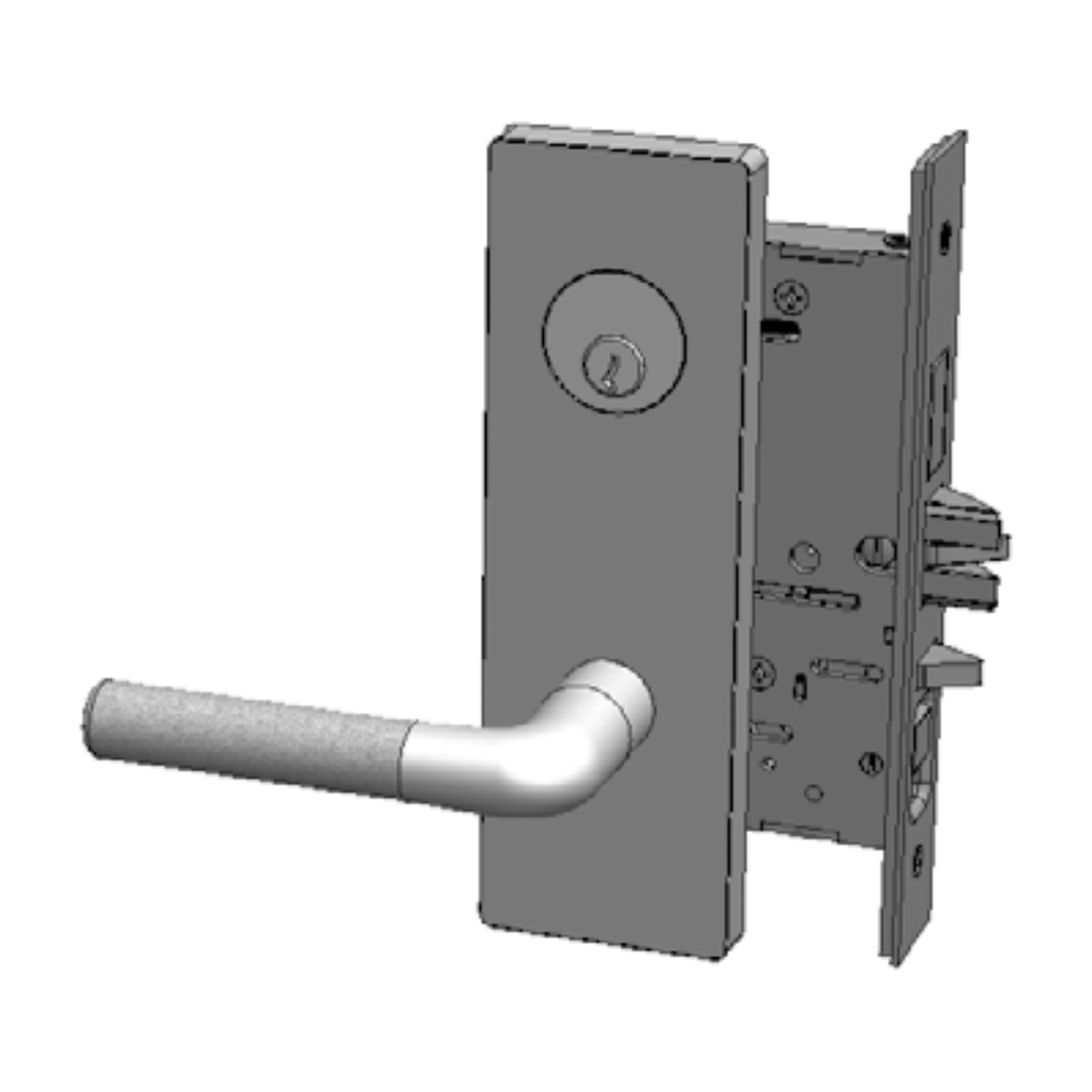 PDQ MR213 CJEW Wide Escutcheon Mortise Deadbolt – Grade 1, Cylinder & Thumbturn, Dummy Trim, US32D Satin Stainless