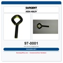 Sargent 97-0001 Dogging Key | 7/32" Hex | 80 Series Exit Devices