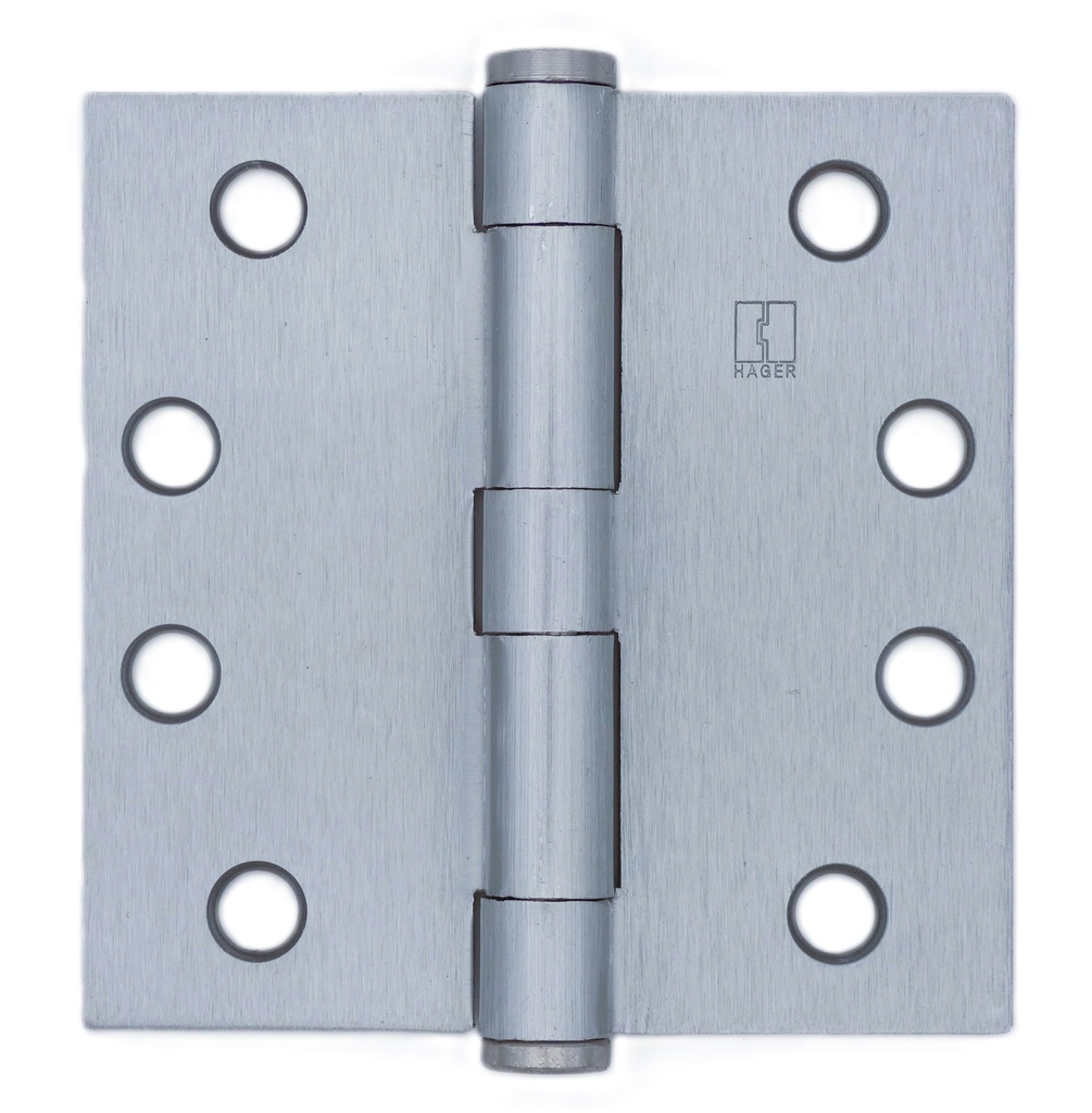 Hager 1279 4x4 Plain Bearing Hinge 5-Knuckle Steel
