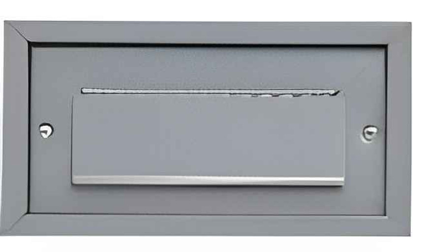 NGP L-VGLF-WD Security Door Window Lite, 1/2" Lexan, Wood Door