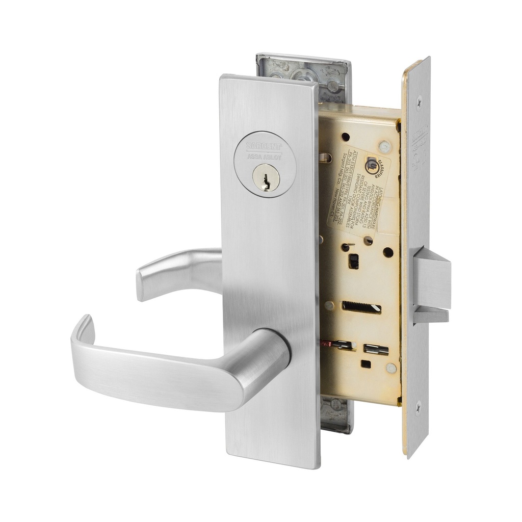 Sargent 8236 LE1L Trim Closet Mortise Lockset | LA Keyway, Grade 1 Commercial