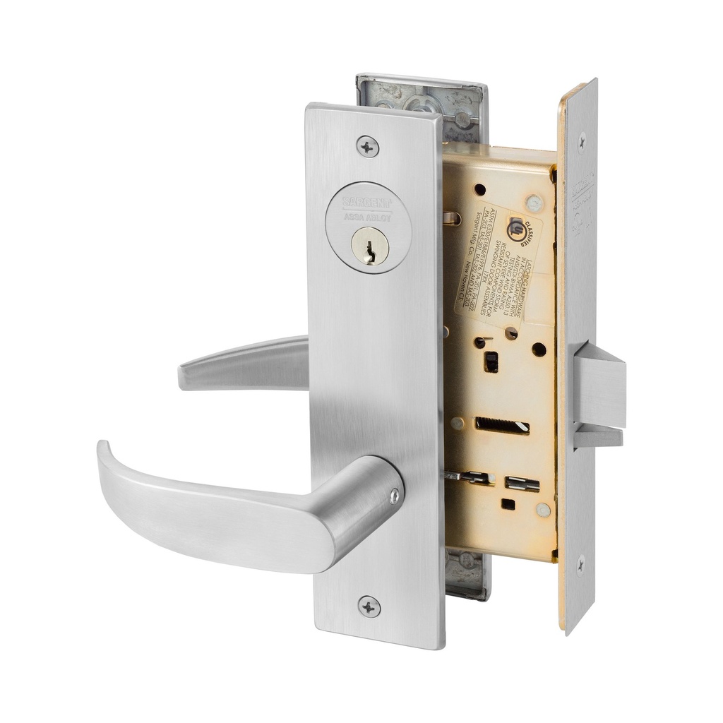 Sargent 8236 LE1P Trim Closet Mortise Lockset | LA Keyway, Grade 1 Commercial