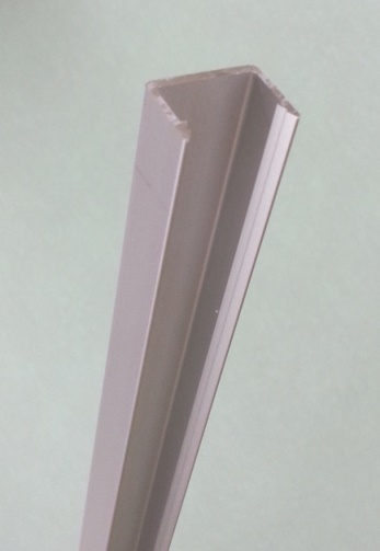 Hager 780-247M 83" Replacement Molding Clear Aluminum Finish