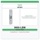 HES 9600-LBM Electric Strike Rim Panic Latchbolt Monitor 630 Satin Stainless
