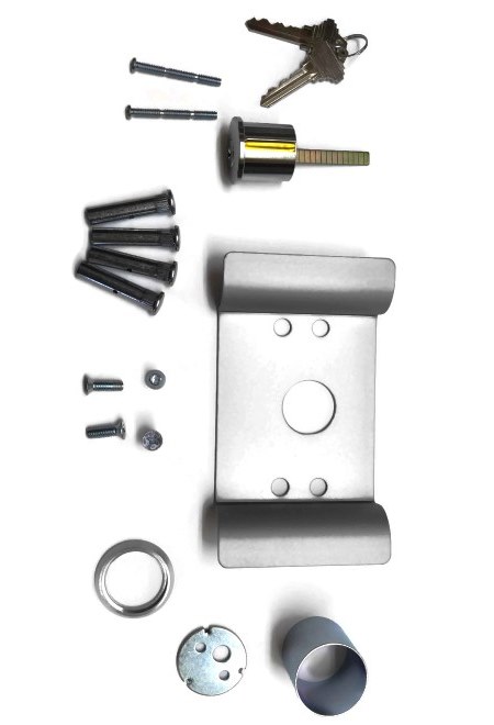 PDQ 4P03 Night Latch Exit Device Trim – Finger Grip Pull