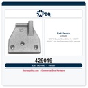 PDQ 429019 Double Door Strike for 4200R / 4200RF Rim Exit Devices – US32D Stainless