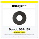 Don-Jo DSP-135 Deadbolt Scar Plate | 1-1/2" Bore Backset Conversion US32D