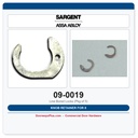 Sargent 09-0019 Knob Retainer for 8 Line Bored Locks (Pkg of 5)