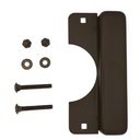 Don-Jo LELP-208 Electric Strike Latch Guard – Wide Rose Cylindrical Lock, 12-Gauge Steel