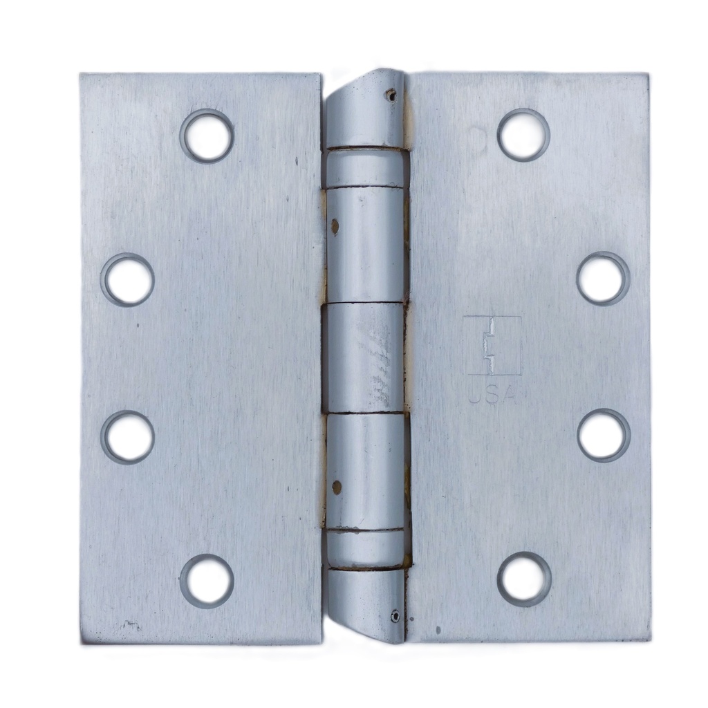 Hager BB1279 4-1/2" x 4-1/2" Hospital Tip Ball Bearing Hinge US26D