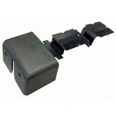 Adams Rite 41-0902-03 Black Metal End Cap – 8800 Rim Exit Device Lock Stile
