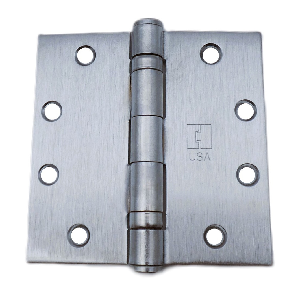 Hager BB1279 4-1/2x4-1/2 Full Mortise Ball Bearing Hinge 5 Knuckle Steel