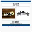 Sargent 68-3609 Connecting Arm | 20, 30 & 80 Series Exit Devices
