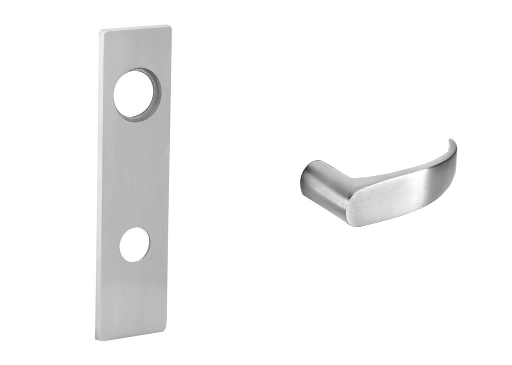 Sargent 8245 LW1P Trim Dormitory or Exit Mortise Lockset | LA Keyway, Grade 1 Commercial