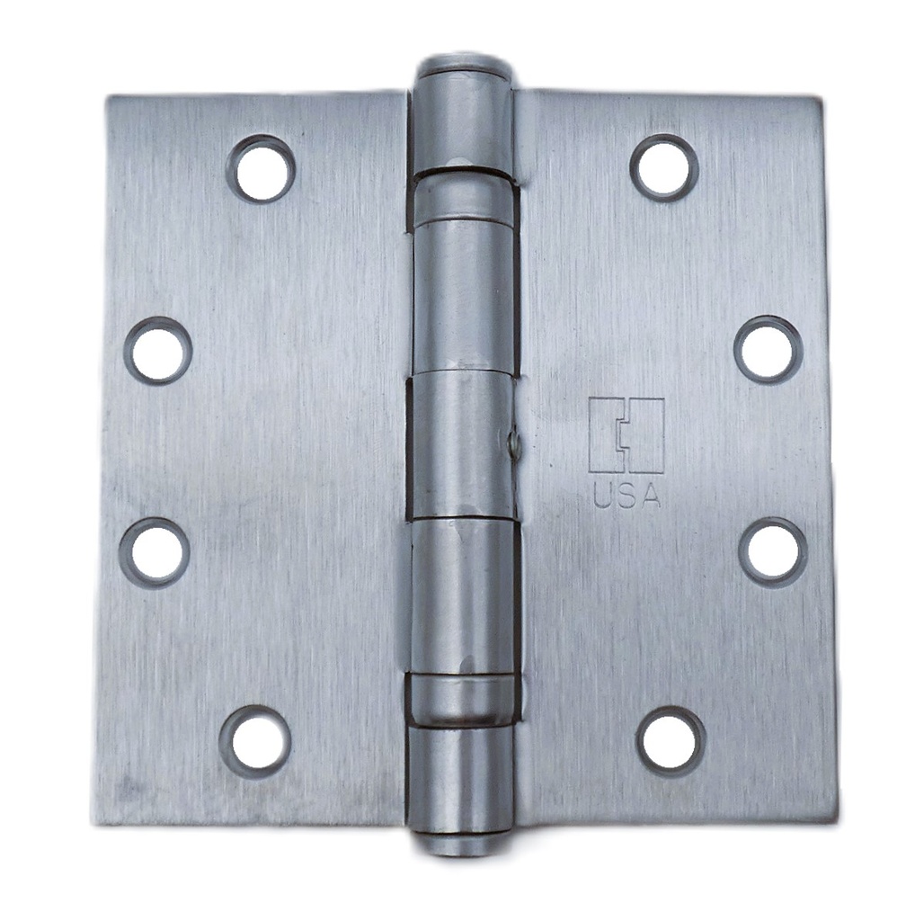 Hager BB1279 NRP 4-1/2" x 4-1/2" Ball Bearing Hinge, 5-Knuckle Steel