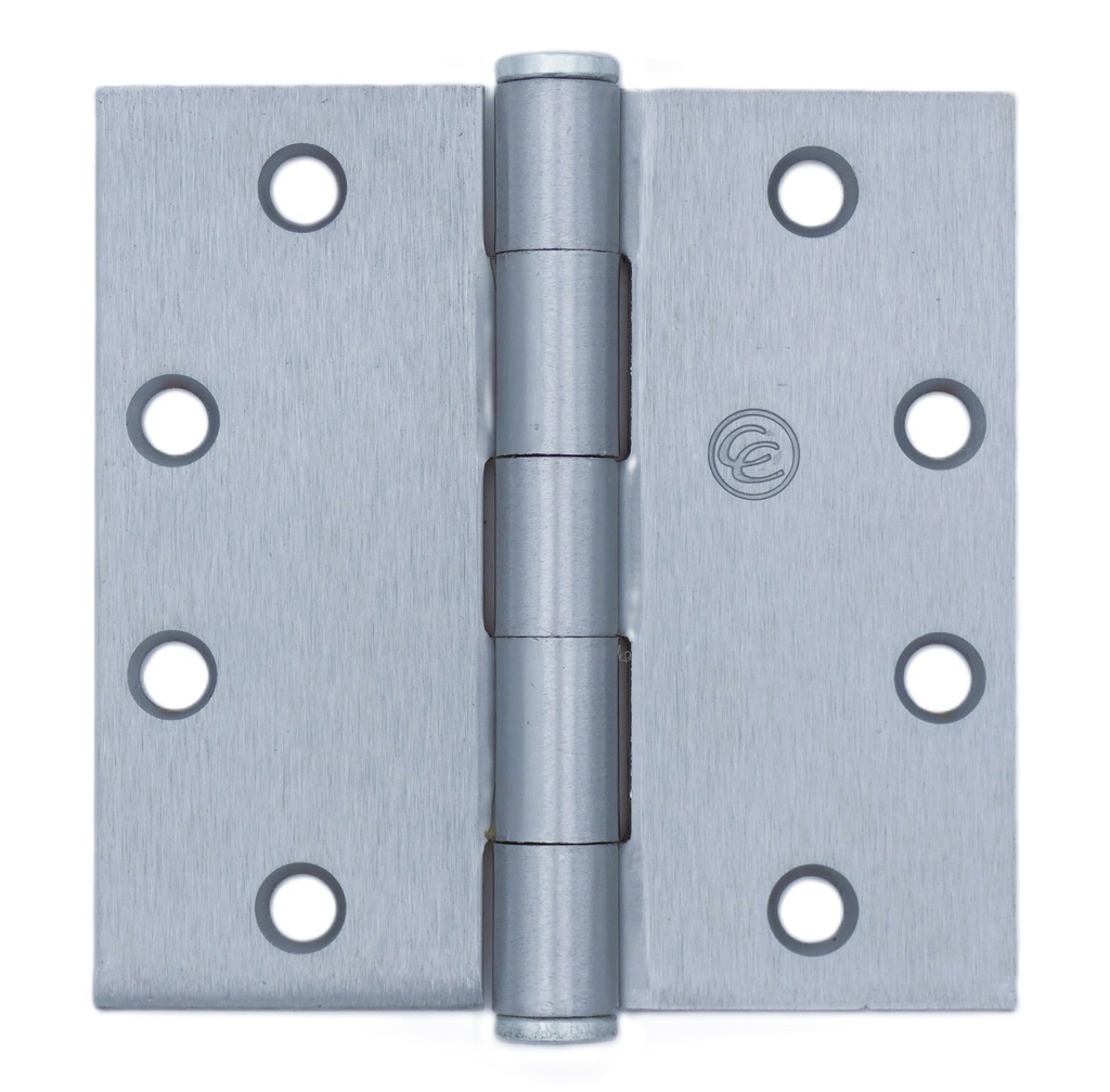Hager EC1100 4-1/2" x 4-1/2" Plain Bearing Hinge 5-Knuckle Steel