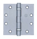 Hager ECBB1100 NRP 4-1/2" x 4-1/2" Ball Bearing Full Mortise Hinge 5-Knuckle Steel