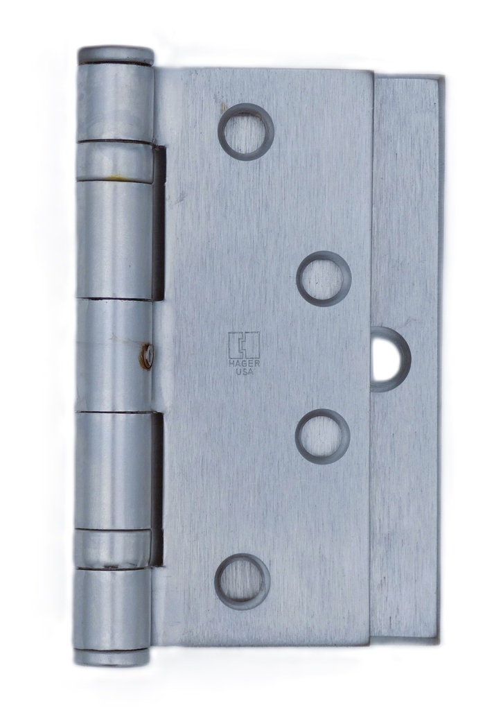 Hager BB1173 NRP 4-1/2" Half Surface Ball Bearing Hinge, Steel