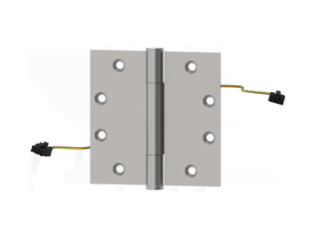 Hager BB1279 ETM4 4.5" x 4.5" Ball Bearing 4 Wire Electric Transfer & Monitoring Hinge